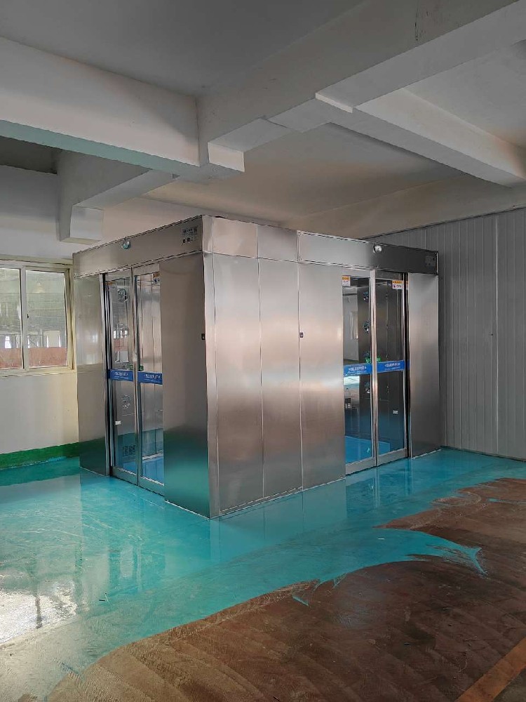 上海感应移门风淋室可以设计成L型吗?